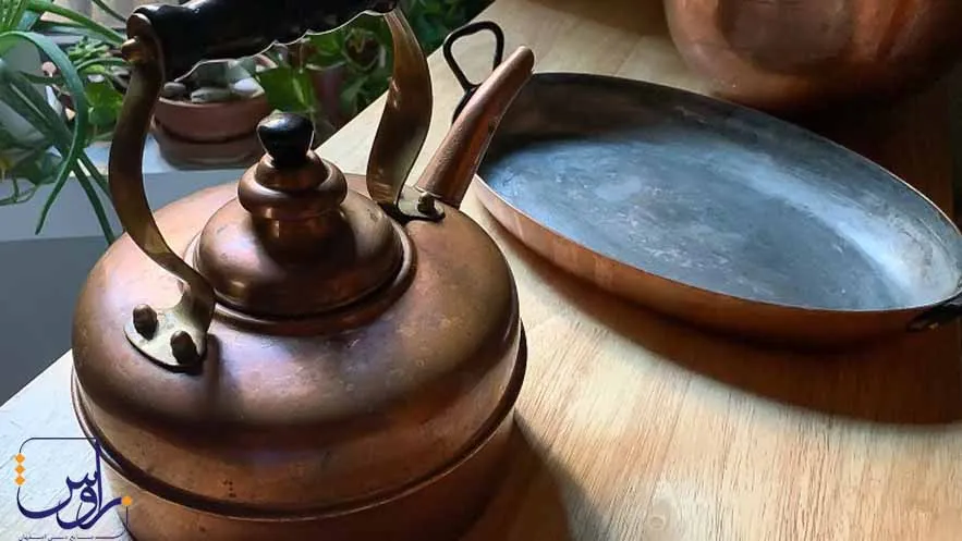 نگهداری ظروف مسی